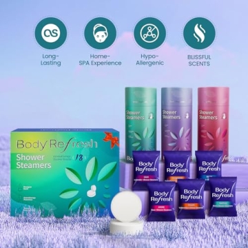 BodyRefresh Shower Steamers – Ultimate Self-Care Gift Set