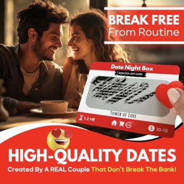 Date Night Box - 52 Scratch-Off Ideas for Couples
