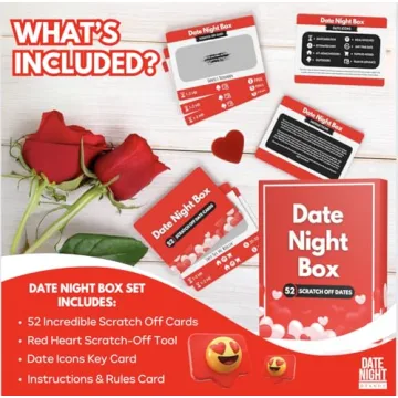 Date Night Box - 52 Scratch-Off Ideas for Couples