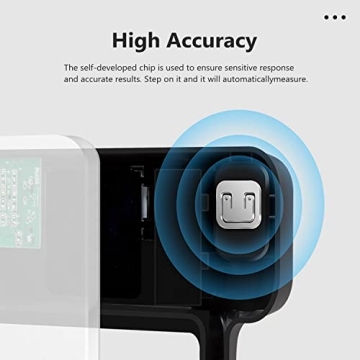 NUTRI FIT Digital Bathroom Scale High Accuracy Large LCD