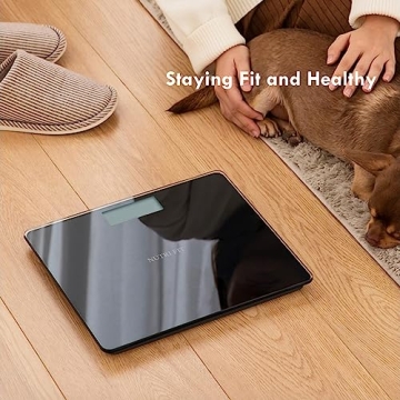 NUTRI FIT Digital Bathroom Scale High Accuracy Large LCD