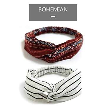 DRESHOW Boho Headbands: Stylish Hair Accessories for Women