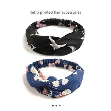 DRESHOW Boho Headbands: Stylish Hair Accessories for Women