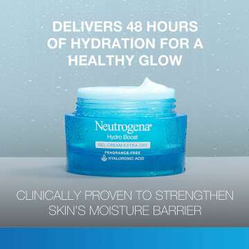 Neutrogena Hydro Boost Gel-Cream: Hydrating Moisturizer