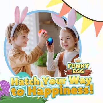Funky Egg Splat Ball Squishies for Easter Fun