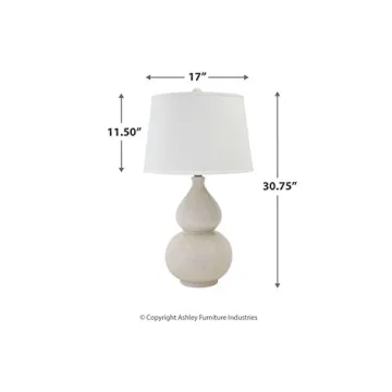 Elegant Ashley Saffi Ceramic Table Lamp for All Styles
