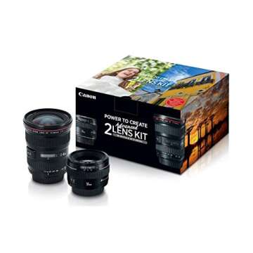 Canon Advanced Two Lens Kit for Photography Enthusiasts