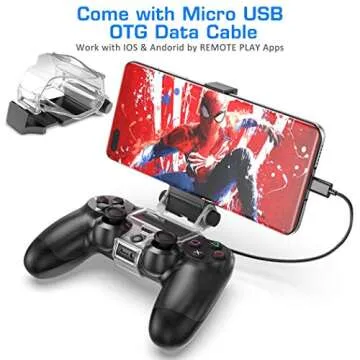 OIVO PS4 Phone Mount Clip for Ultimate Mobile Gaming