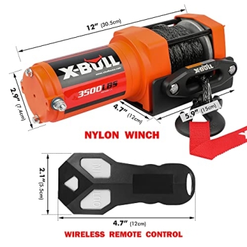 X-BULL 3500LBS Electric Winch for Towing ATV/UTV