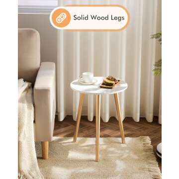 Apicizon Round Side Table for Stylish Home Decor