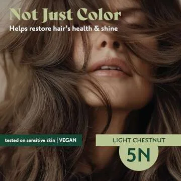 Herbatint Permanent Hair Dye - 5N Light Chestnut for Women