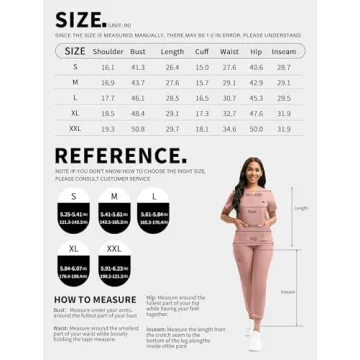 Comfortable V-Neck Scrubs Set for Women - Stylish & Durable