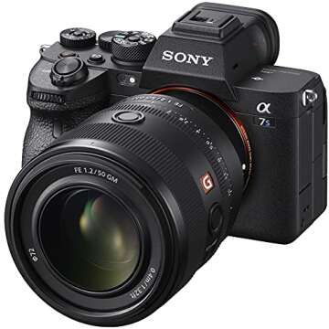 Sony a7S III Mirrorless Full Frame Camera Body + Sony FE 50mm F1.2 GM G Master Lens SEL50F12GM + ILC...