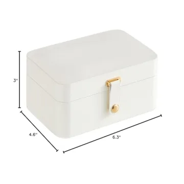 Compact Jewelry Box for Travel and Organizing Jewelry