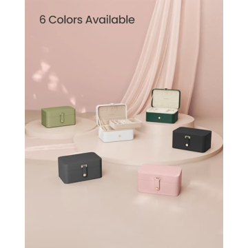 Compact Jewelry Box for Travel and Organizing Jewelry