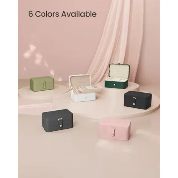 Compact Jewelry Box for Travel and Organizing Jewelry