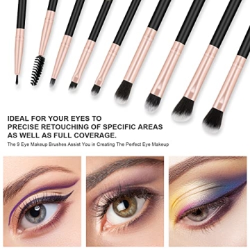 14 Piece Professional Makeup Brush Set for Flawless Application