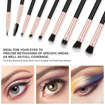 14 Piece Professional Makeup Brush Set for Flawless Application