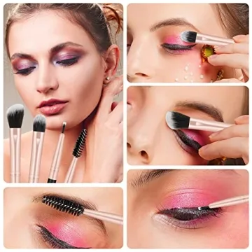 14 Piece Professional Makeup Brush Set for Flawless Application