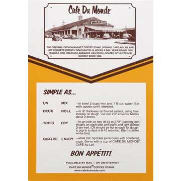 Cafe Du Monde Beignet Mix, 28 Oz (Pack of 1)