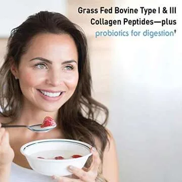 Garden of Life Grass Fed Collagen Peptides Powder Unflavored Collagen Powder for Women Men Hair Skin Nails Joints, Hydrolyzed Collagen Protein Supplements, Collagen for Women & Men, 14 Servings