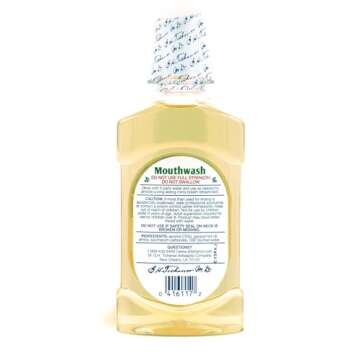 Dr. Tichenor's Peppermint Mouthwash Concentrate - Oral Rinse for Bad Breath and Oral Health with a M...