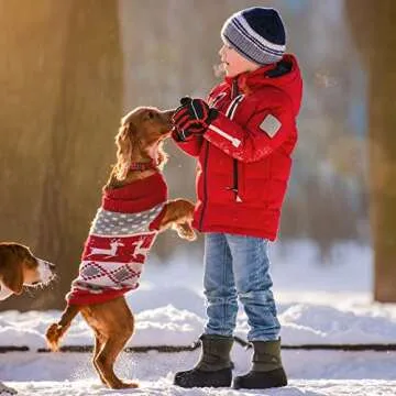 NORTIV 8 Kids Waterproof Snow Boots for All Winter Fun