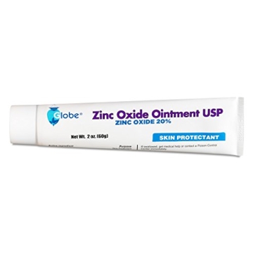 Globe Zinc Oxide Ointment 20% for Skin Protection in 3 Pack