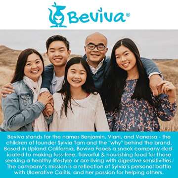 Beviva, Sweet Potato Chips Vacuum Fried and Packaged in Resealable Bag - Healthy Natural Veggie Snacks, No added Salt & Gluten Free, Sweet Potatoes, Superfood - Great for Kids and Adults (8 Pack)