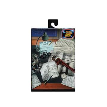 Back to The Future Ultimate Doc Brown - 7" Action Figure - NECA