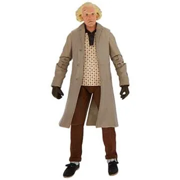 Ultimate Doc Brown Figure from Back to The Future | NECA