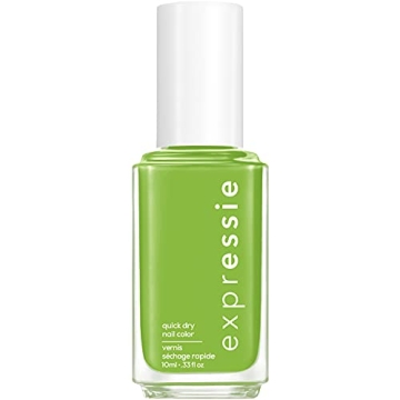 essie Expressie Quick Dry Vegan Nail Polish, Coral-Red, 0.33 fl oz