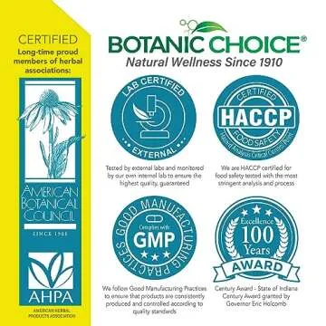 Botanic Choice Lemon Balm Liquid Extract, Alcohol Free, Gluten Free-Traditional Support for Tranquility-Fast Acting 1 Fluid Oz