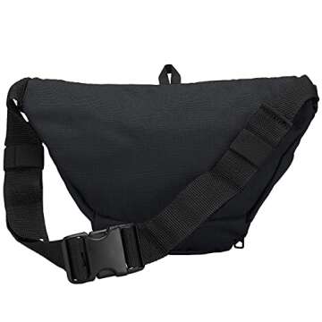 Carhartt Adjustable Waist, Durable, Water Resistant Hip Pack, Black, One Size