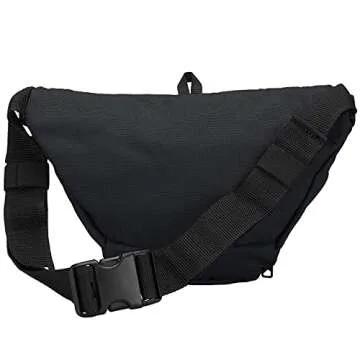 Carhartt Adjustable Waist, Durable, Water Resistant Hip Pack, Black, One Size