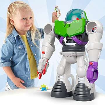 Fisher-Price Imaginext Disney Toy Story Buzz Lightyear Robot Playset