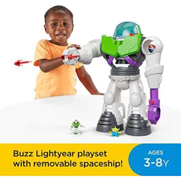 Fisher-Price Imaginext Disney Toy Story Buzz Lightyear Robot Playset