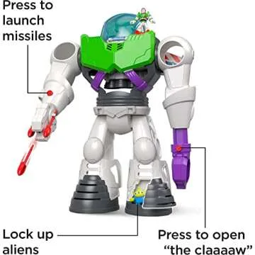 Fisher-Price Imaginext Disney Toy Story Buzz Lightyear Robot Playset