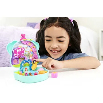 Polly Pocket Doggy Birthday Bash Playset with Accessories