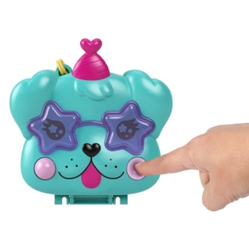 Polly Pocket Doggy Birthday Bash Playset with Accessories