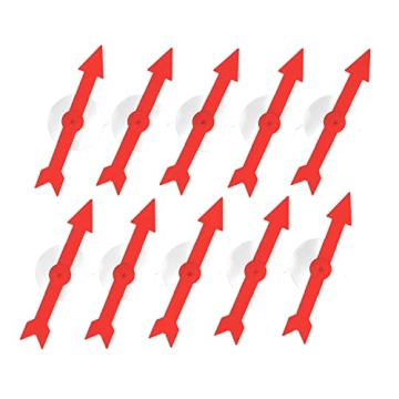 edxeducation Suction Spinners - Set of 10 - Arrow Spinner for Games - Versatile Tool for Home and Cl...