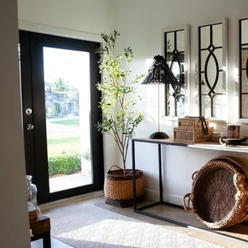 Nearly Natural 7FT Tall Olive Tree for Home Decor