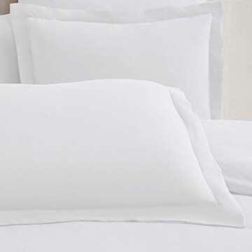 Mellanni Duvet Cover Set - 5 PC Iconic Collection Bedding Set - Hotel Luxury, Extra Soft & Cooling -...