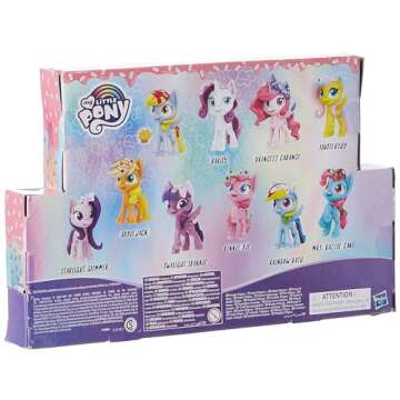 My Little Pony Unicorn Party Celebration Mini Figure 10-Pack