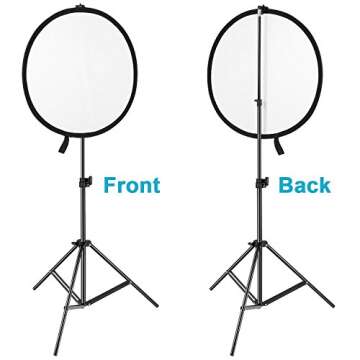 NEEWER Reflector Holder Clamp Pack for Light Stands