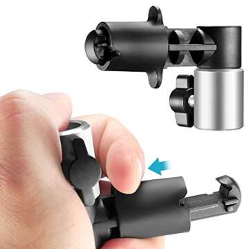 NEEWER Reflector Holder Clamp Pack for Light Stands