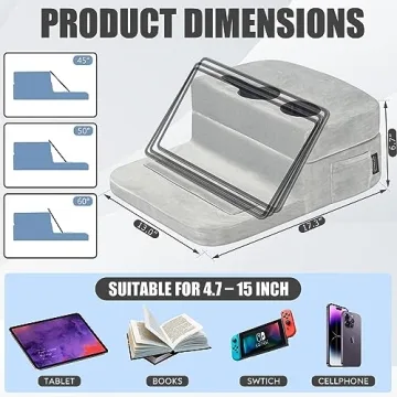 TabCouchCaddy - Versatile Couch Holder Pillow for Comfort