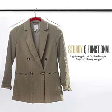 Utopia Home Velvet Hangers 150 Pack - Non-Slip Clothes Hangers - Burgundy Hangers - Suit Hangers with 360 Degree Rotatable Hook - Heavy Duty Coat Hangers - Pants Hangers