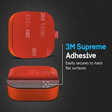 Pelican Protector 4Pack AirTag Holder - Air Tag Case with 3M Adhesive Sticker - Rugged Shockproof AirTag Cover - Hidden Air Tag Holder Stick On Mount for Travel Luggage Bike Car Remote - Multicolor