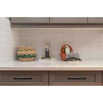 Stylish Ravinte 10 Pack Matte Black Cabinet Handles